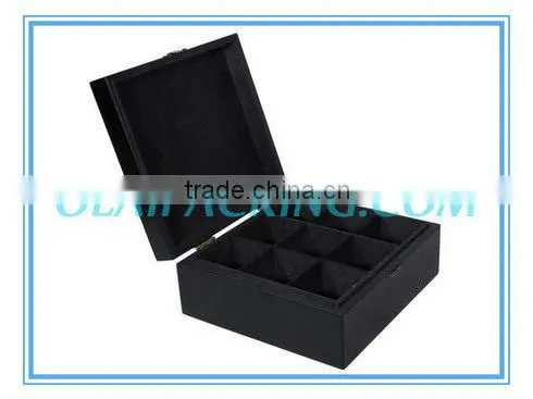 customized wooden black tea boxes for gift with competitive price