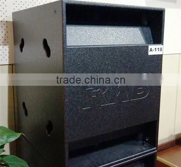 Ai118 powered subwoofer speaker, pro box subwoofer box