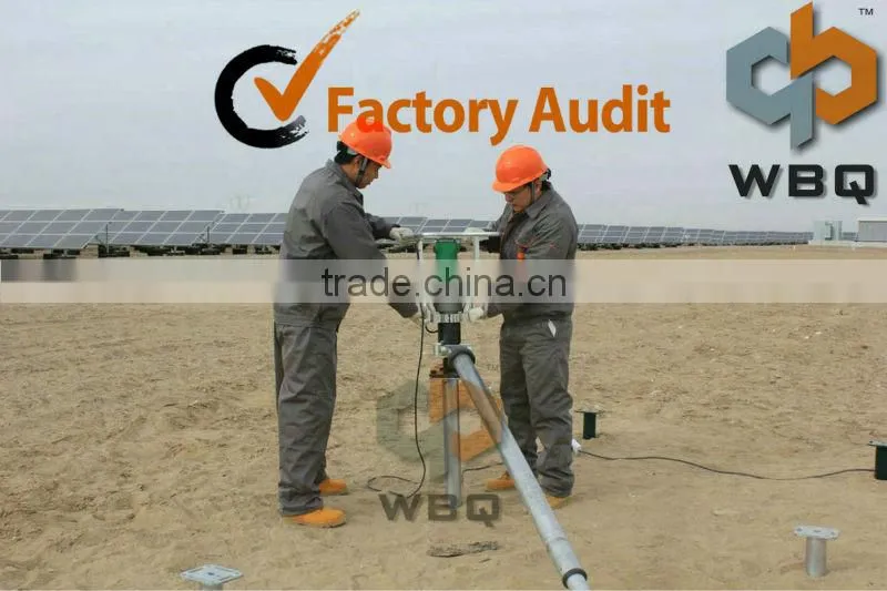 WBQ HD-05 Ground Screw Electric Driver for construction, solar power system etc.