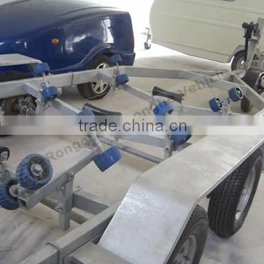 heavy duty double axle boat trailer LH7800