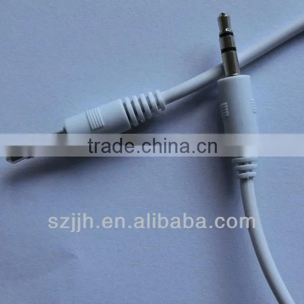 Male to male! car usb charger + 3.5mm aux audio cable