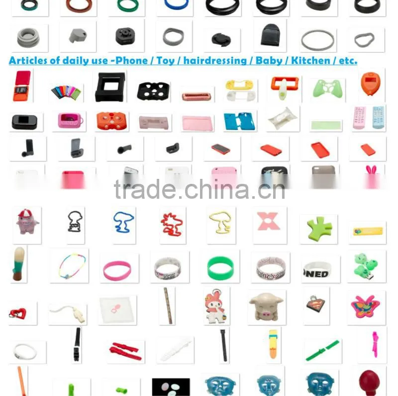 fashion silicone rubber wristband watch