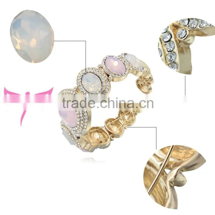 Easam Wedding Decoration Luxury Zinc Alloy luxury jewelry displays sets
