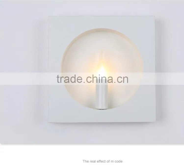 2015 New Arrival Square Wall Lights Modern Wall Lights Iron Simple Wall Lamp