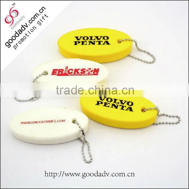 Customized food shaped PU keychain/Floating PU Keychain