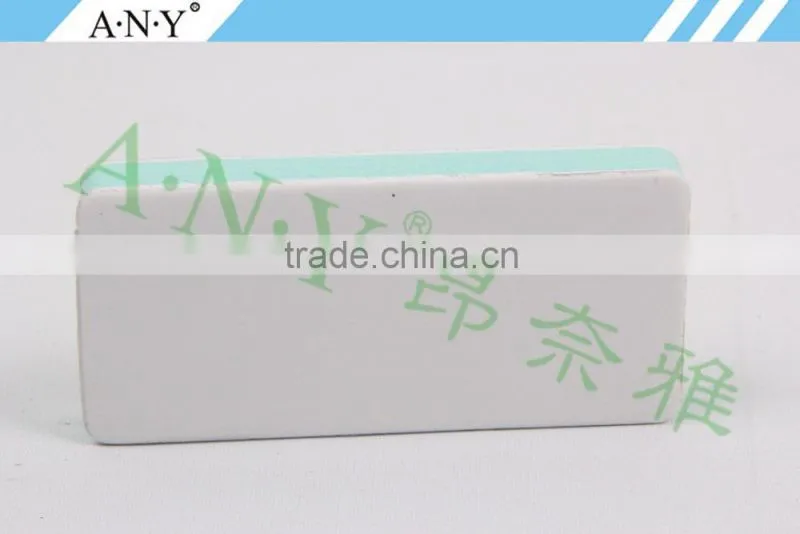 Professional Nail Art Care Cheap Light Blue Square Nail Files Sponge Board