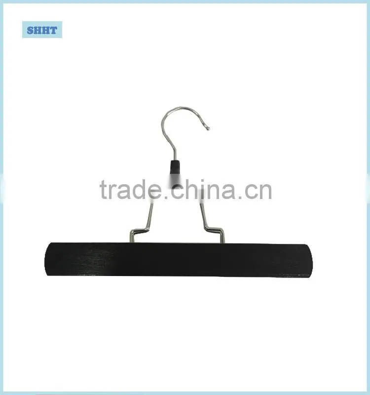 customized wooden hair extension hanger and bag with logo