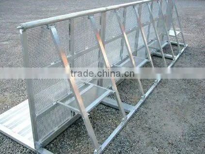 1.2m/1.5m Expandable temporary french barricade for concert