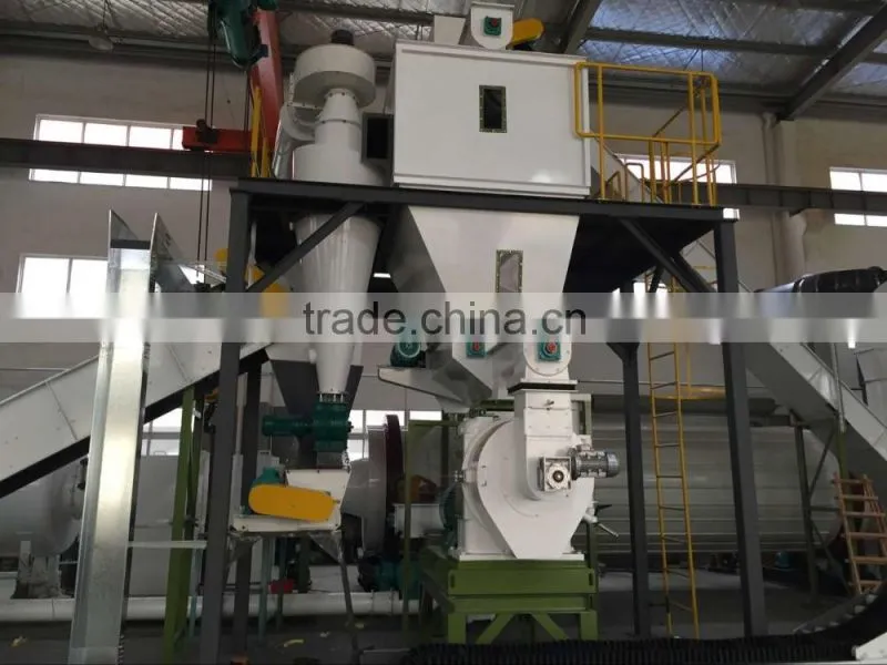 YONGLI biomass wood pellet plant making machine