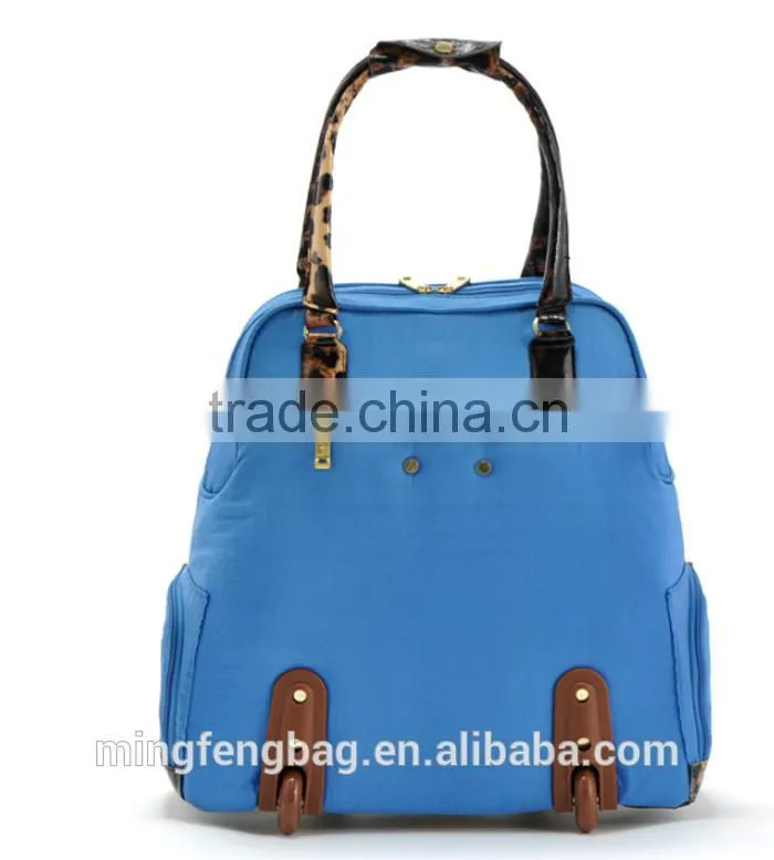 Custom High Quality Multifunction Tote Trolley Bag for Travel Trip and Business