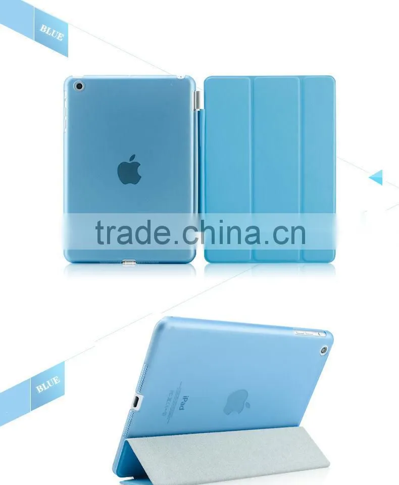 Slim Magnetic PU Leather Stand Smart Cover Back Case For ipad3/4/5/6/mini/mini2 /mini 3