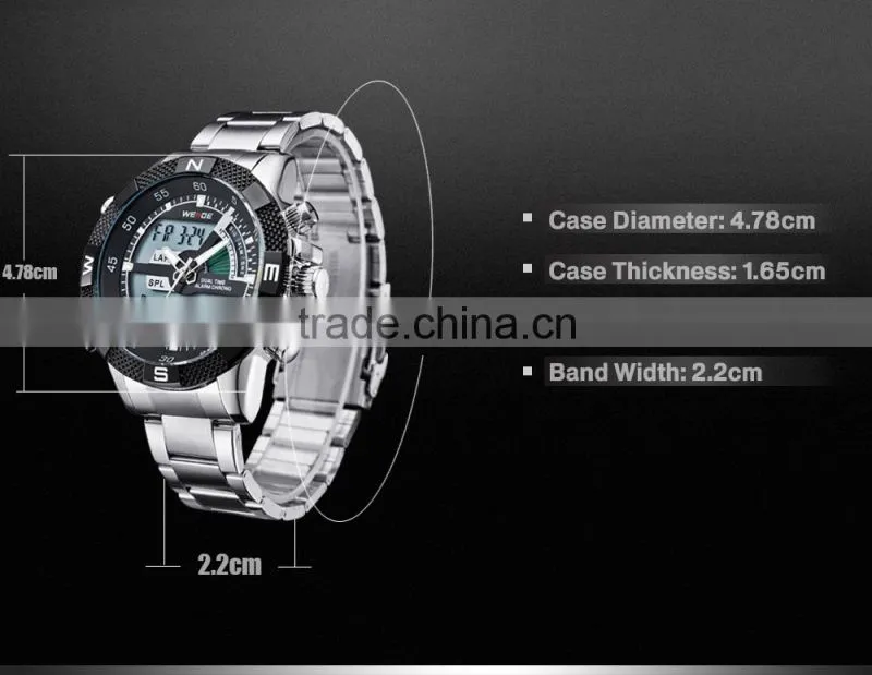 Weide Sport Watch Digital Watch Watch Classic Big Case OEM Service Watch WH1104