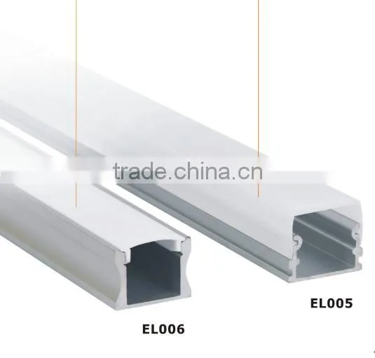 2016 Recessed Linear LED aluminium profile for led strips lighting project