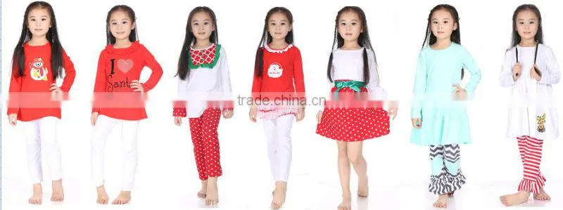 High quality wholesale girls leggings wholsale boutique toddlers cotton tight leggings kid's ruffle pants leggings