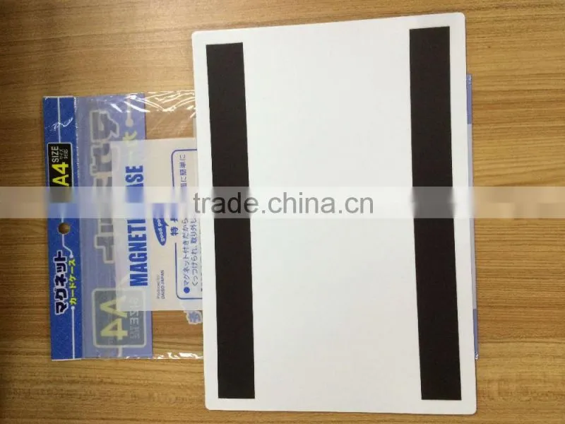 A4 magnetic paper photo pocket magnetic protective jacket