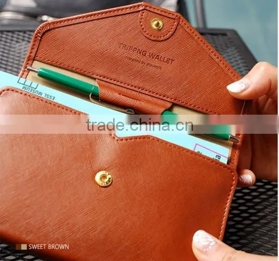 New Passport Holder Bag Multi-functional Credit Card Holder Bag Passport Cover Wallet