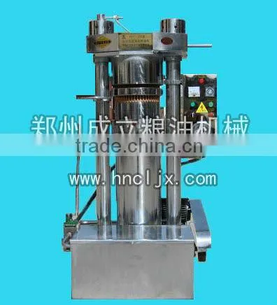 High quality soybean oil machine screw oil press