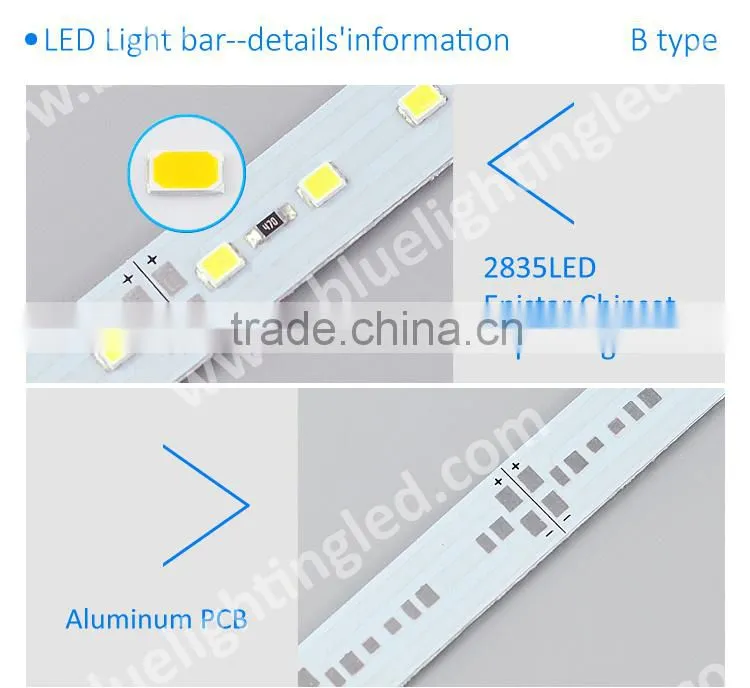 new design LED Light Bar 12V 84PCS2835LED 3 years warranty