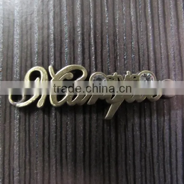 Customized Logo Design for Garments Metal Plate