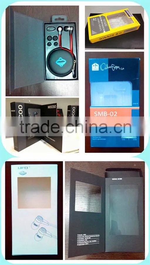 factory supply cheap earphone with MIC and volume control
