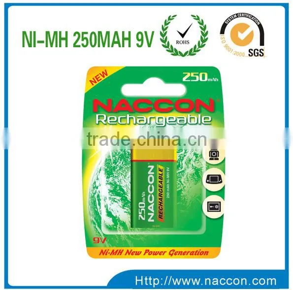 NIMH rechargeable battery f pack 3.6V 300mAh batteries