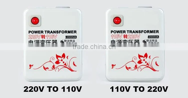 Voltage Converter 110V to 220V Household Power Supply Transformer