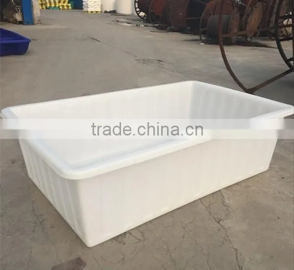 500L used plastic laundry carts with wheels made in china