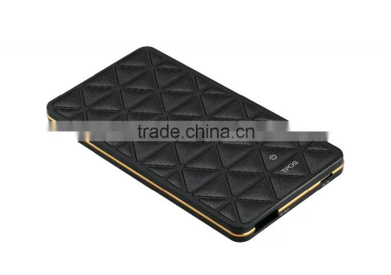 TRUSDA Portable Mini Credit Card Super Thin 3000mAh power bank Li-Polymer battery for mobilephones