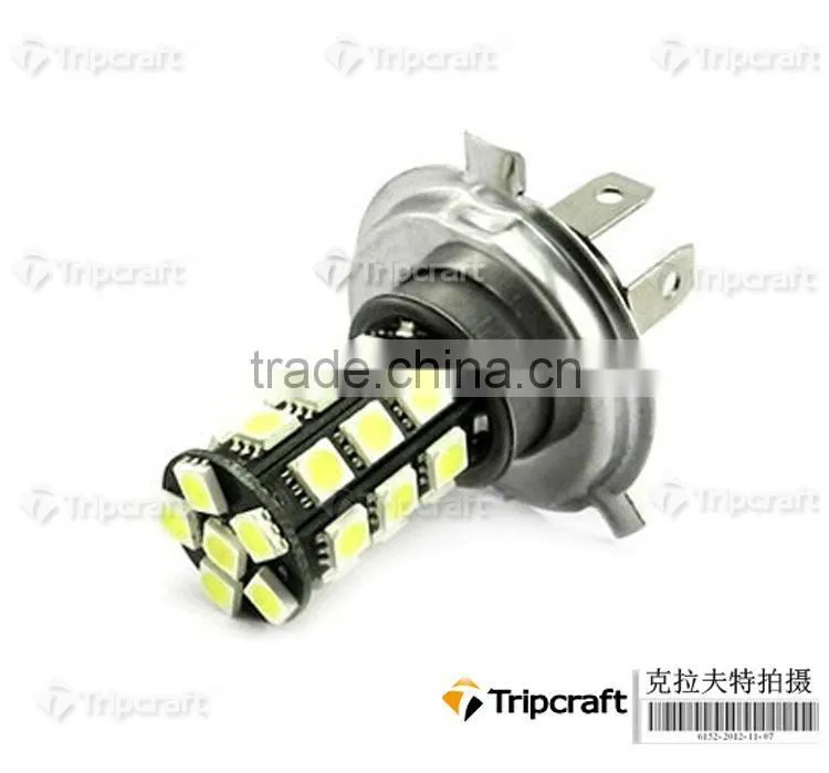 Car H7 5050 SMD 24 LED White Bulb Fog Beam Light Lamp(#2099)