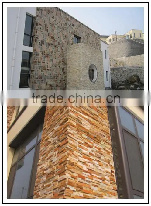 Indoor Or Outdoor Natural Slate Mosaic Floor Tiles,Paving Stone Culture Stone,High Quality Culture Stone