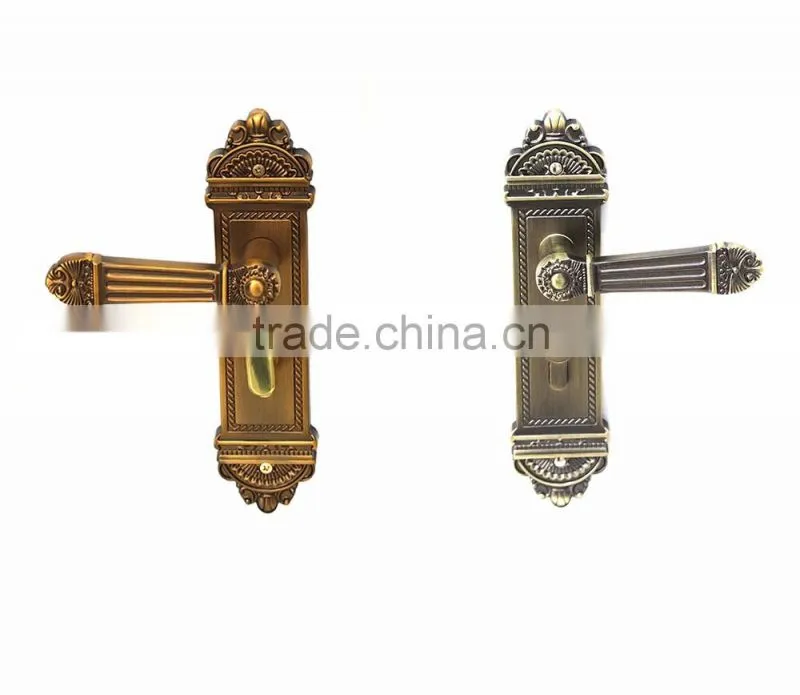 TRI-CIRCLE zinc alloy handle door lock, door lock with handle ,door locks and handle lock set