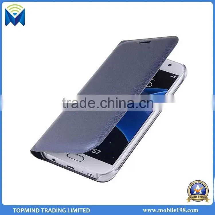 Promotion price phone case for samsung galaxy j510 leather flip cover case