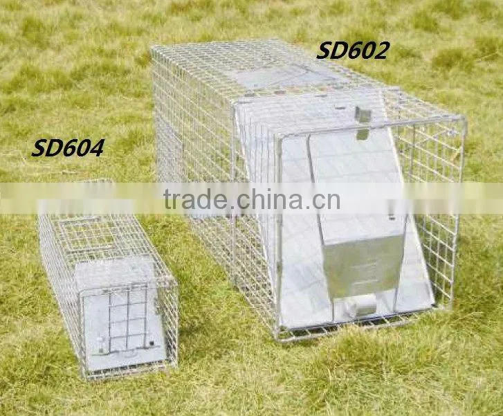 Metal Door Live Animal Cage Trap