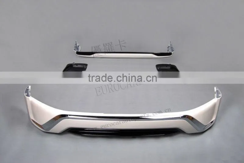 Hot sale! For 2016 LC body kits for Land Cruiser LC200 2016year Mid-east style PP front bumper and rear diffuser black&white
