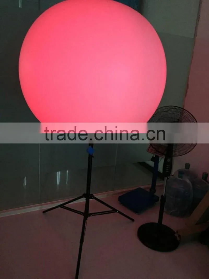 1m inflatable lighting halogen balloon with tripod for decoration
