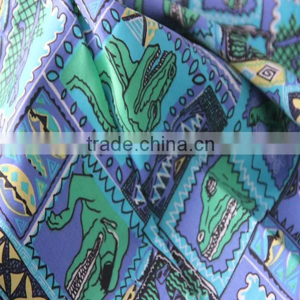 Dinosaur pattern for printed cotton fabric
