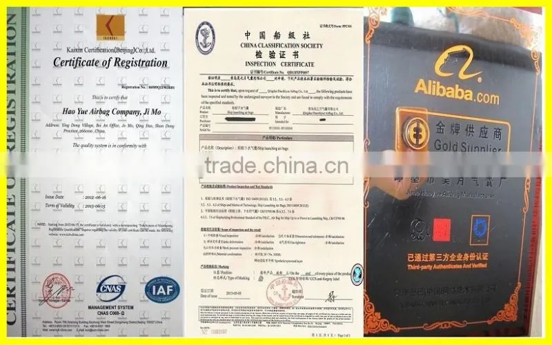 high quality yokohama superior pneumatic rubber fender without chain(Hot Sales)