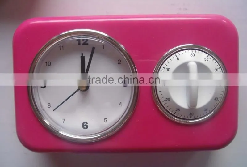 kitchen table alarm clock with timer