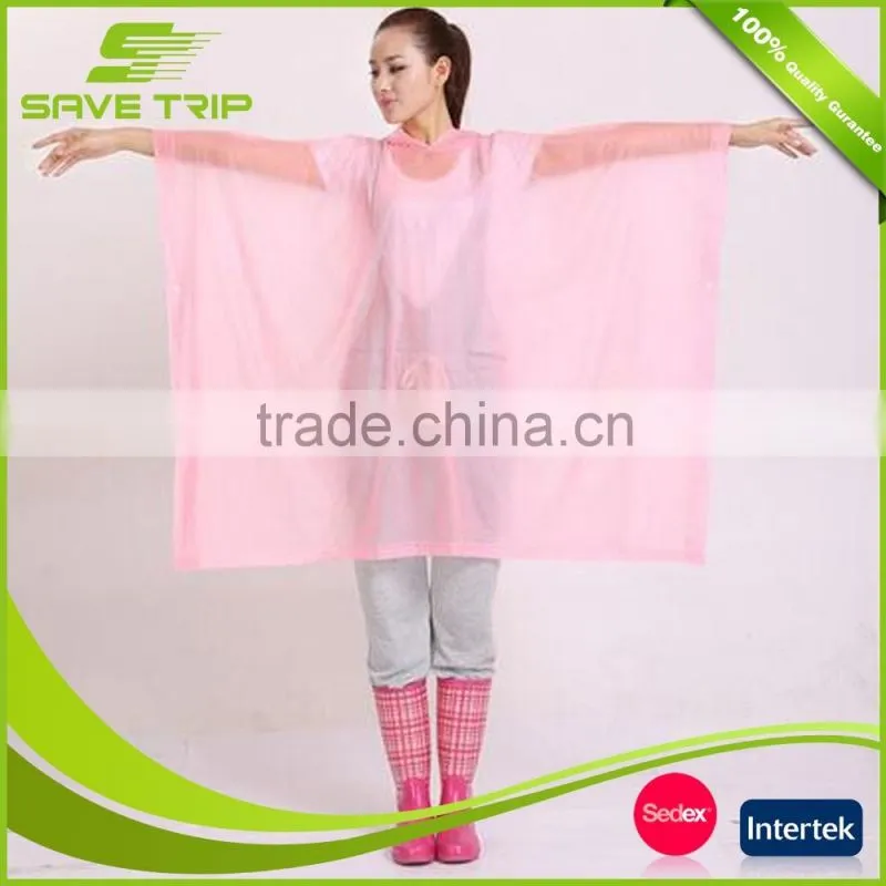 Promotional gifts wholesale high quality waterproof plastic raincoat fetish in ball