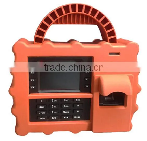 Shockproof Time Recorder/Portable Biometric Fingerprint Time Attendance Device with WIFI/GPRS