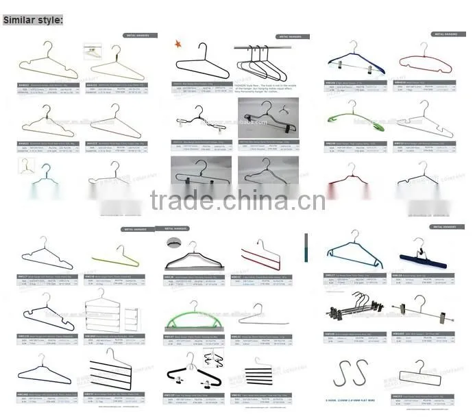 Aluminium Clothes Hanger Gild Plated Top Custome Order Workable