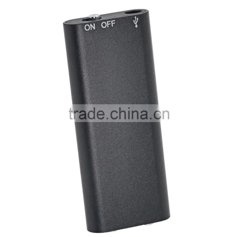 2016 Professional HD Audio Digital Voice Recorder 8GB Mini Dictaphone + MP3 Player + U-Disk Recording Format WAV gravador
