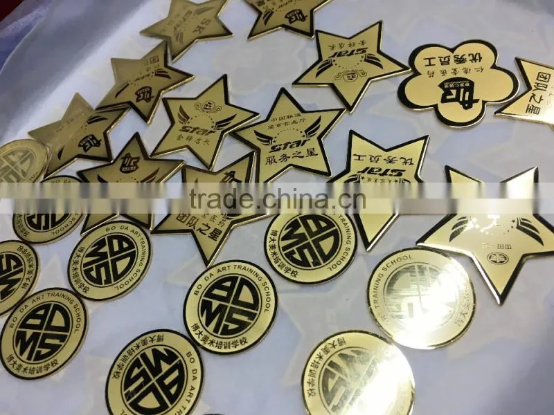 2016 Factory direct sales OEM design metal pins badge/plating hardware emblem