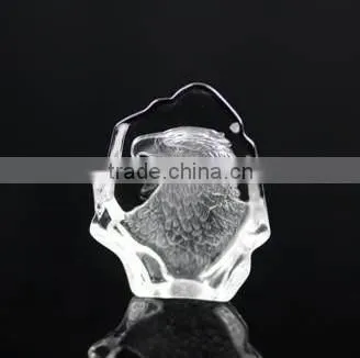 2016 Elegant and beautiful design crystal clock