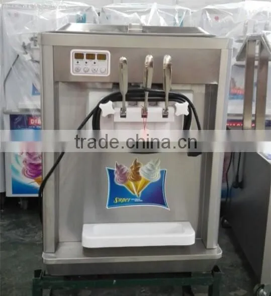 Jiangmen GONGLY factory supply 3 flavor ice cream making machine