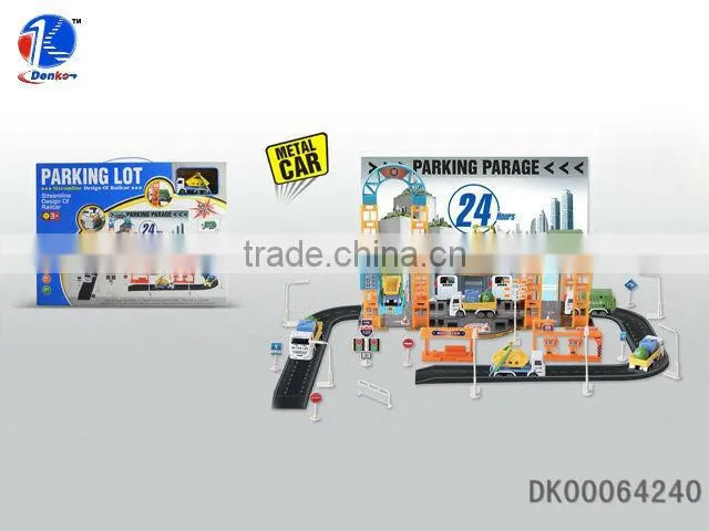 Super Garage Playset Unique Toys for Boys with Metal Die Cast Cars