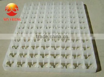 New Design Plastic chicken Egg Tray Colorful Egg Trays for sale