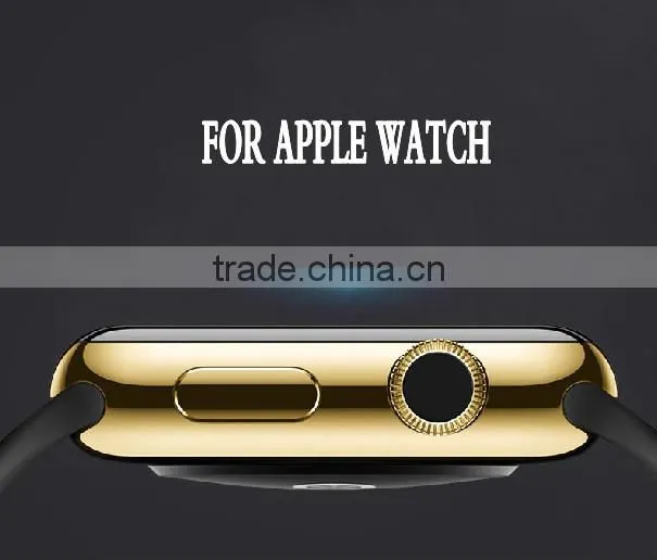Anti Shock Tempered Glass For apple watch touch screen protector, wholesale