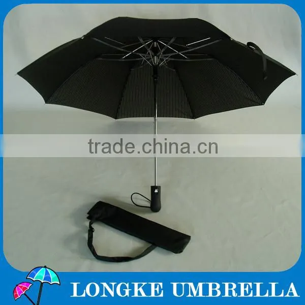 2 fold Polyester fabric auto open umbrella