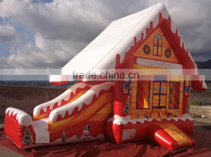 2015 Inflatable house bouncer/large holiday decoration house